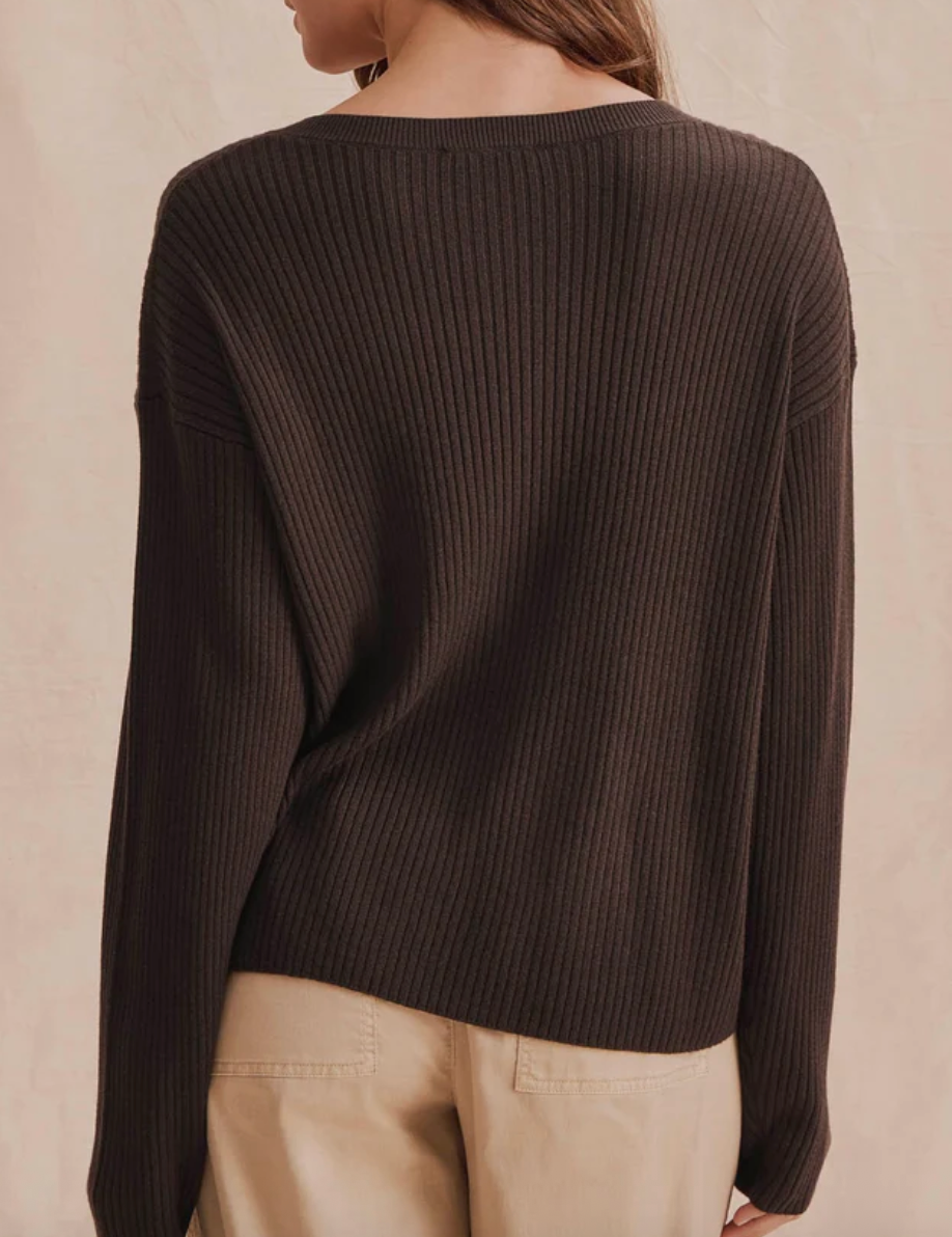 Georgie Rib Cardigan
