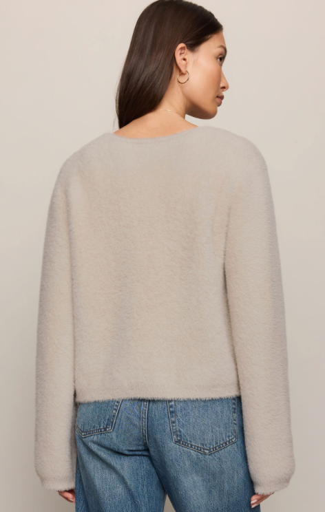 Winterglow Fluffy Cardigan