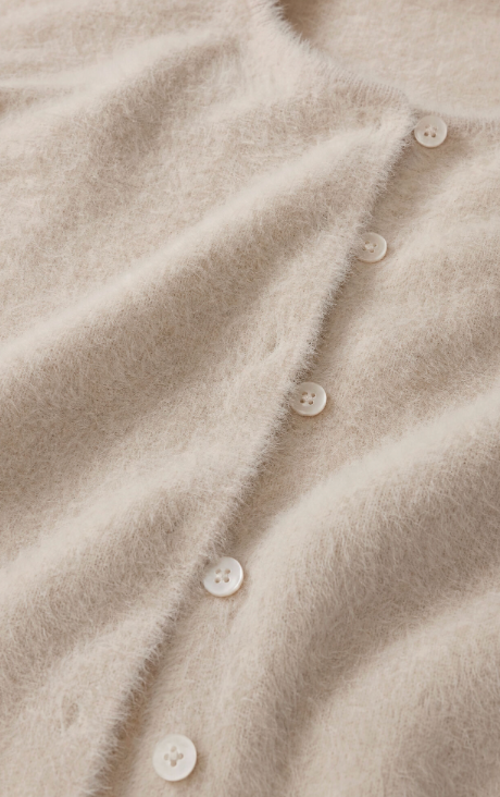 Winterglow Fluffy Cardigan