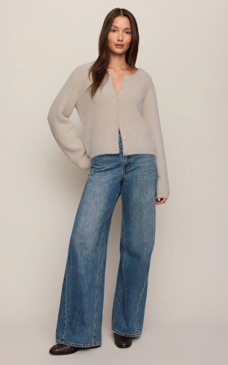 Winterglow Fluffy Cardigan