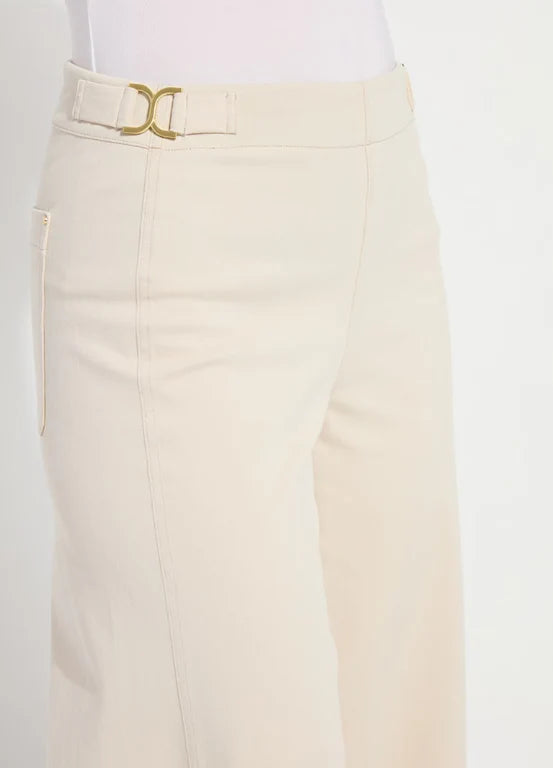Nylah Detail Wide Leg Crop Pant - Clothes Horse
