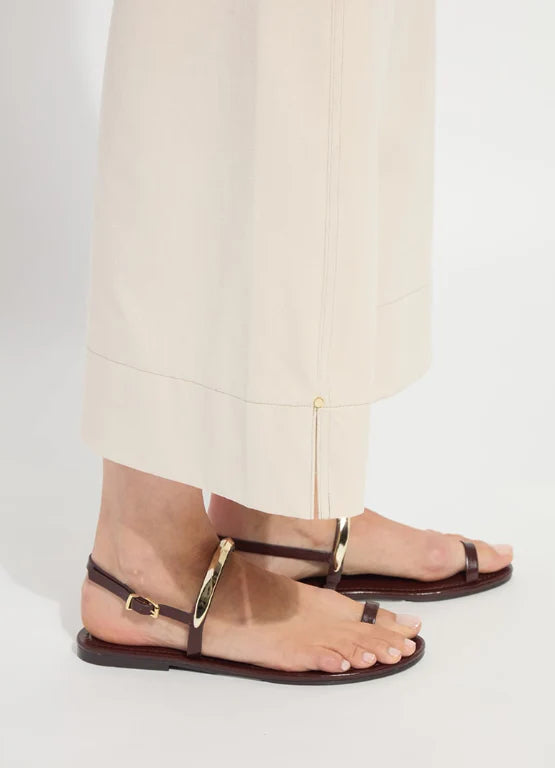 Nylah Detail Wide Leg Crop Pant - Clothes Horse