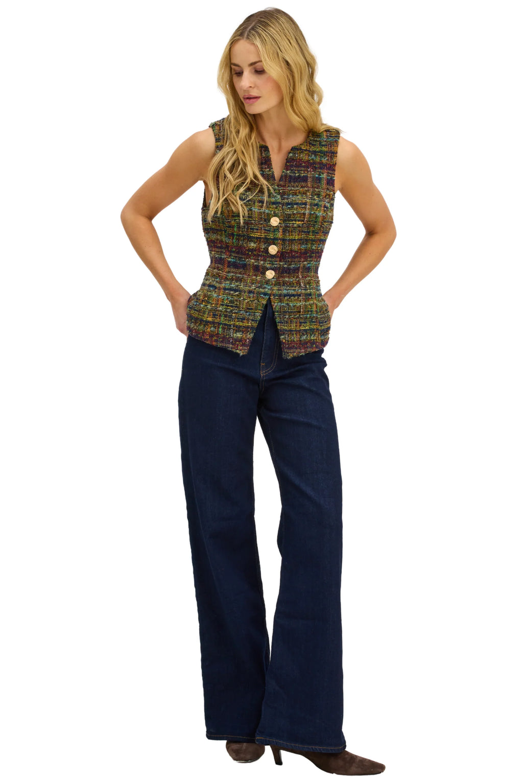 Tweed Oliver Vest