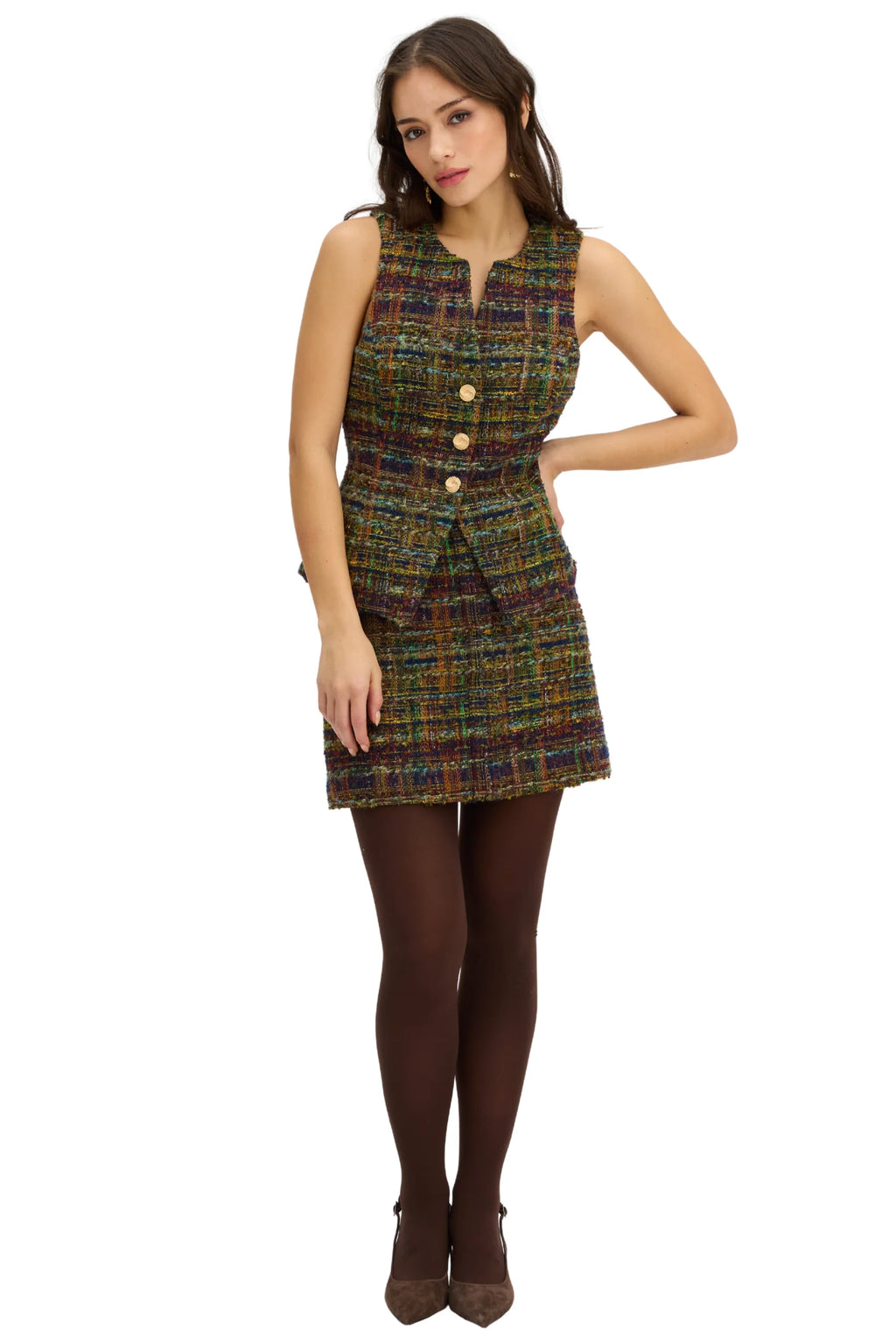Tweed Oliver Vest