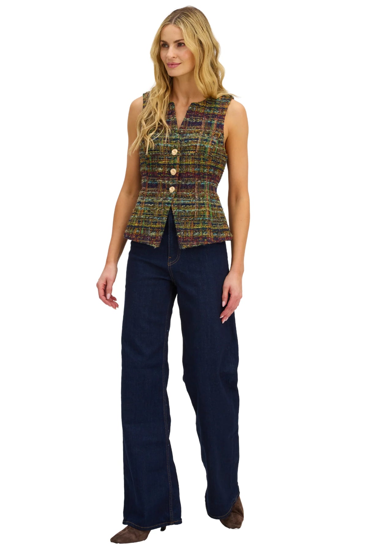 Tweed Oliver Vest