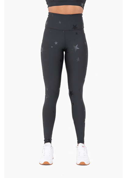 Black Star Foil High-Waisted Leggin