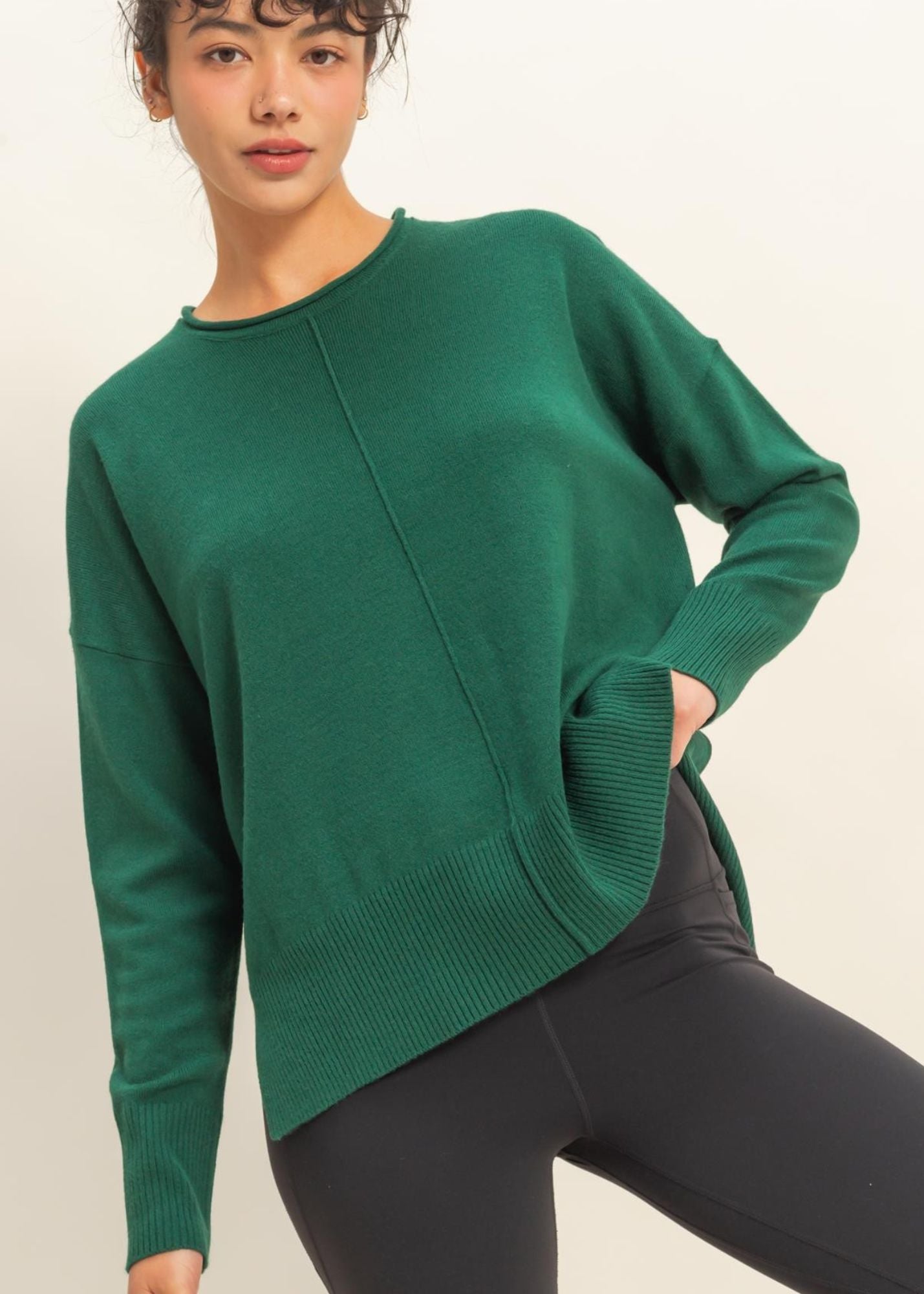 Sabrina Drop Shoulder Sweater