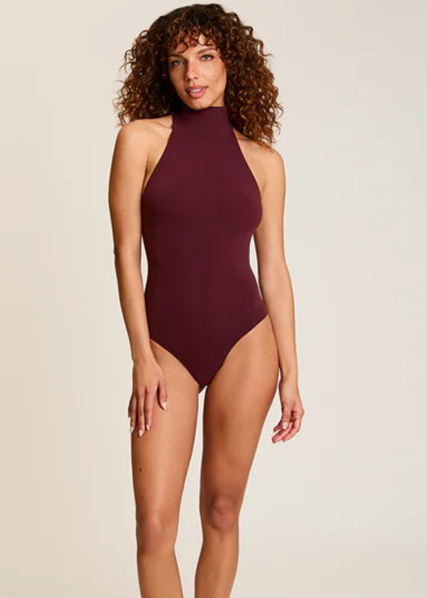 Ballet Turtleneck Halter Bodysuit