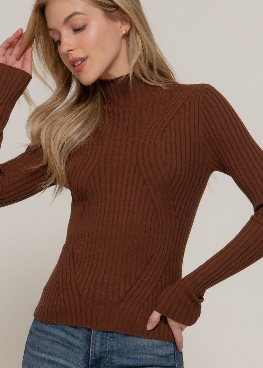 Vienna Sweater- Coffee