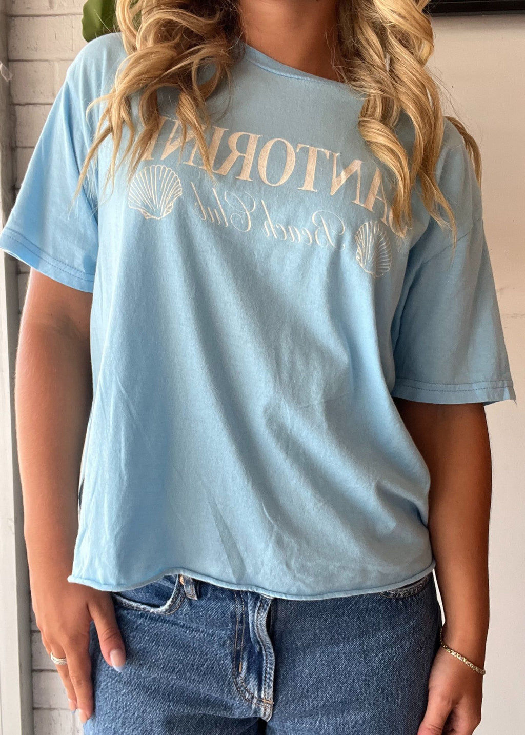 Santorini Beach Club Shirt