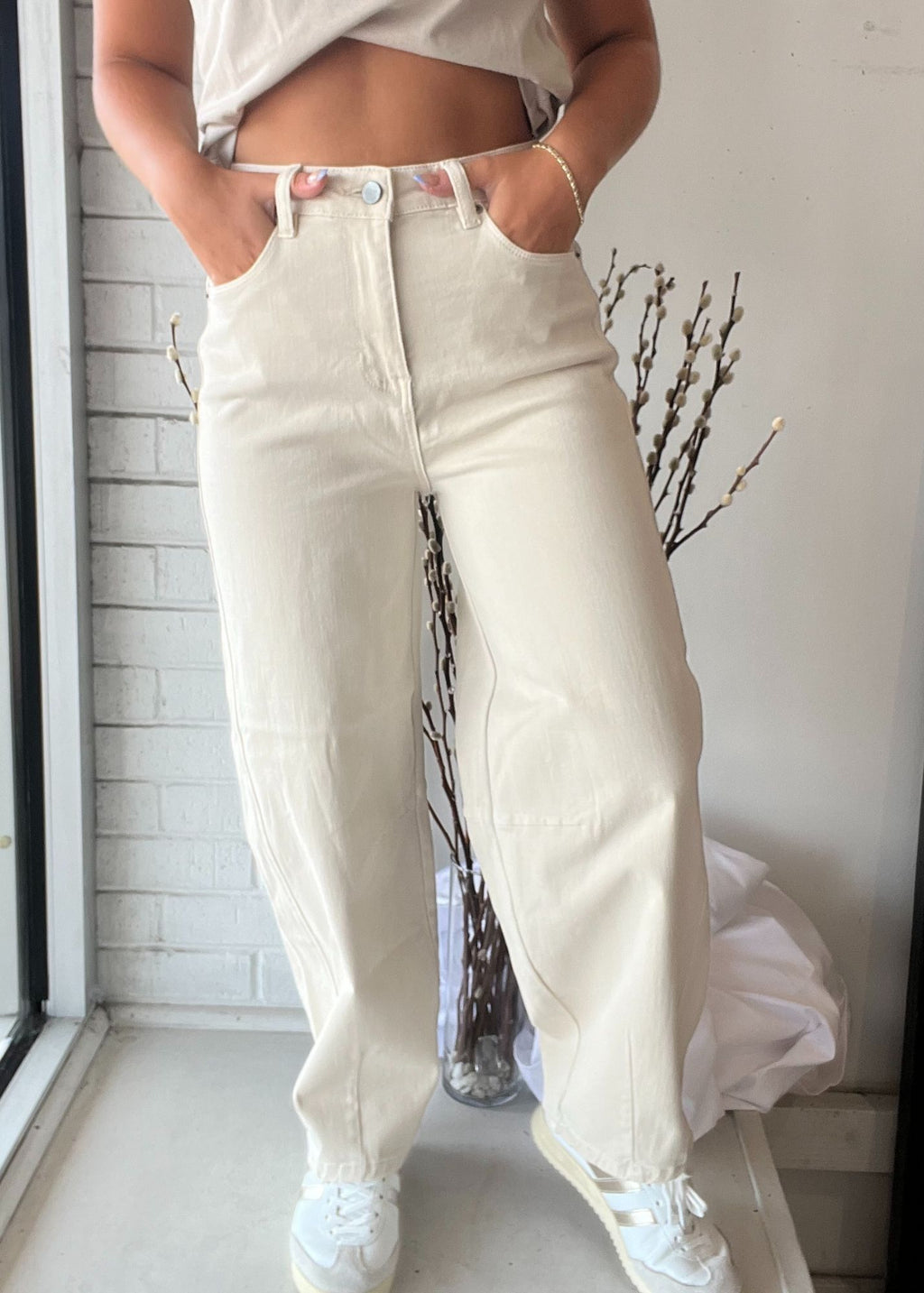 Barni Stretch Barrel Pant