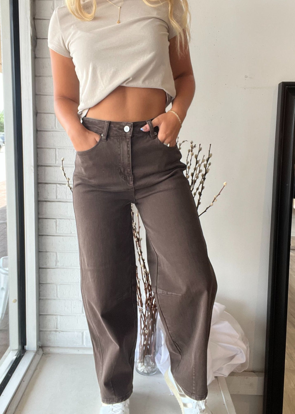 Barni Stretch Barrel Pant