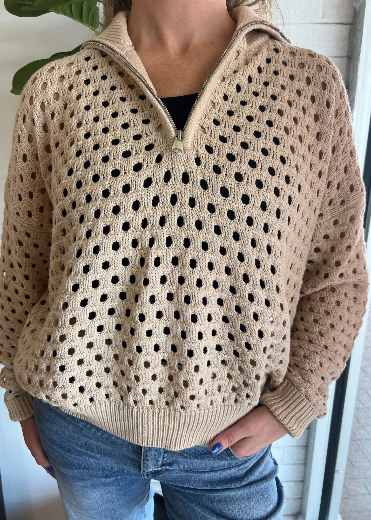 Julietta 1/2 Zip Sweater