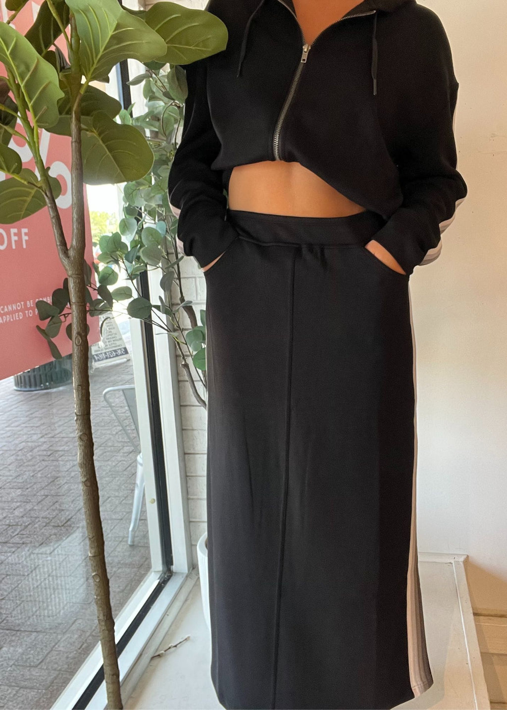 Roslyn Cloud Maxi Skirt