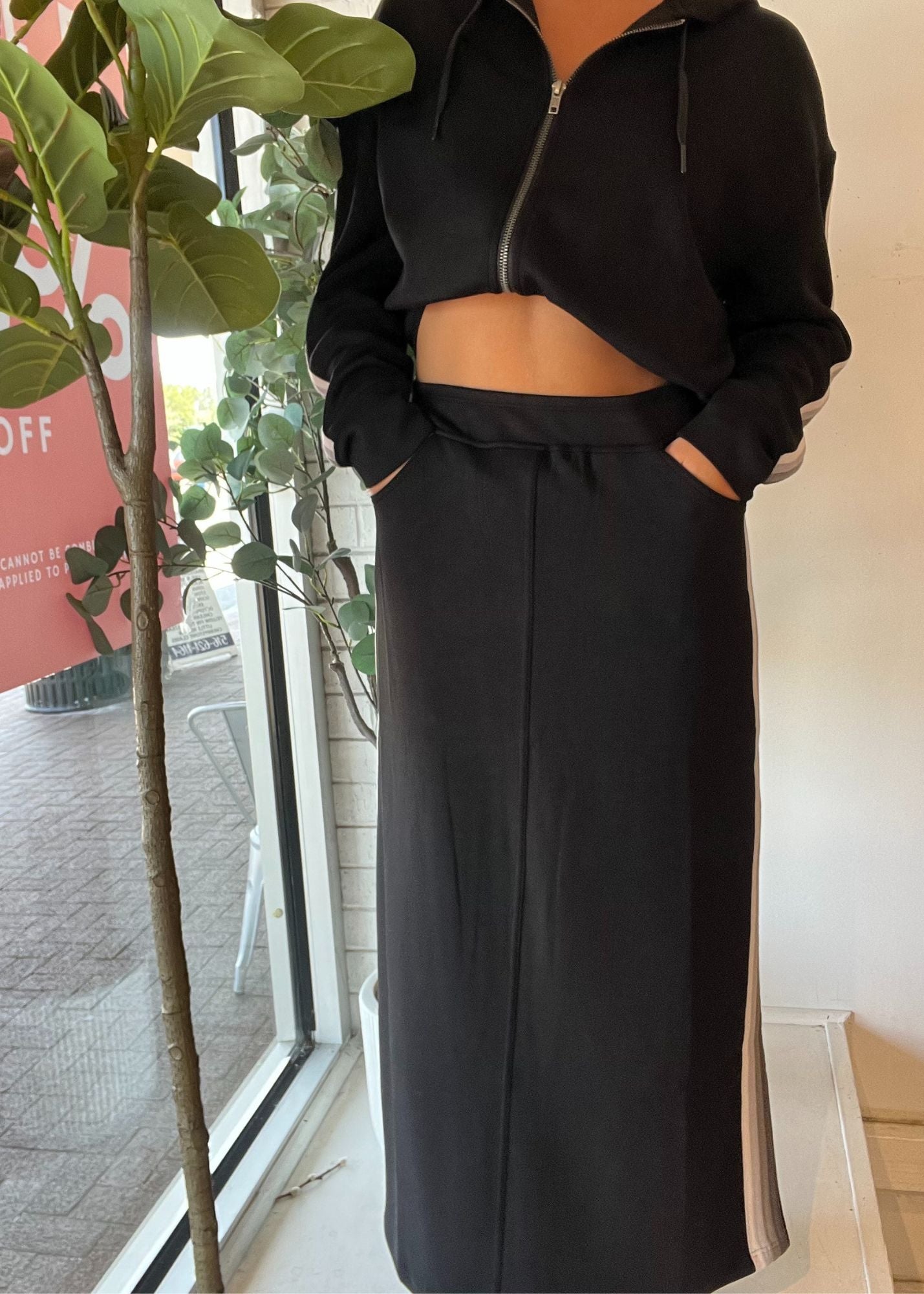 Roslyn Cloud Maxi Skirt