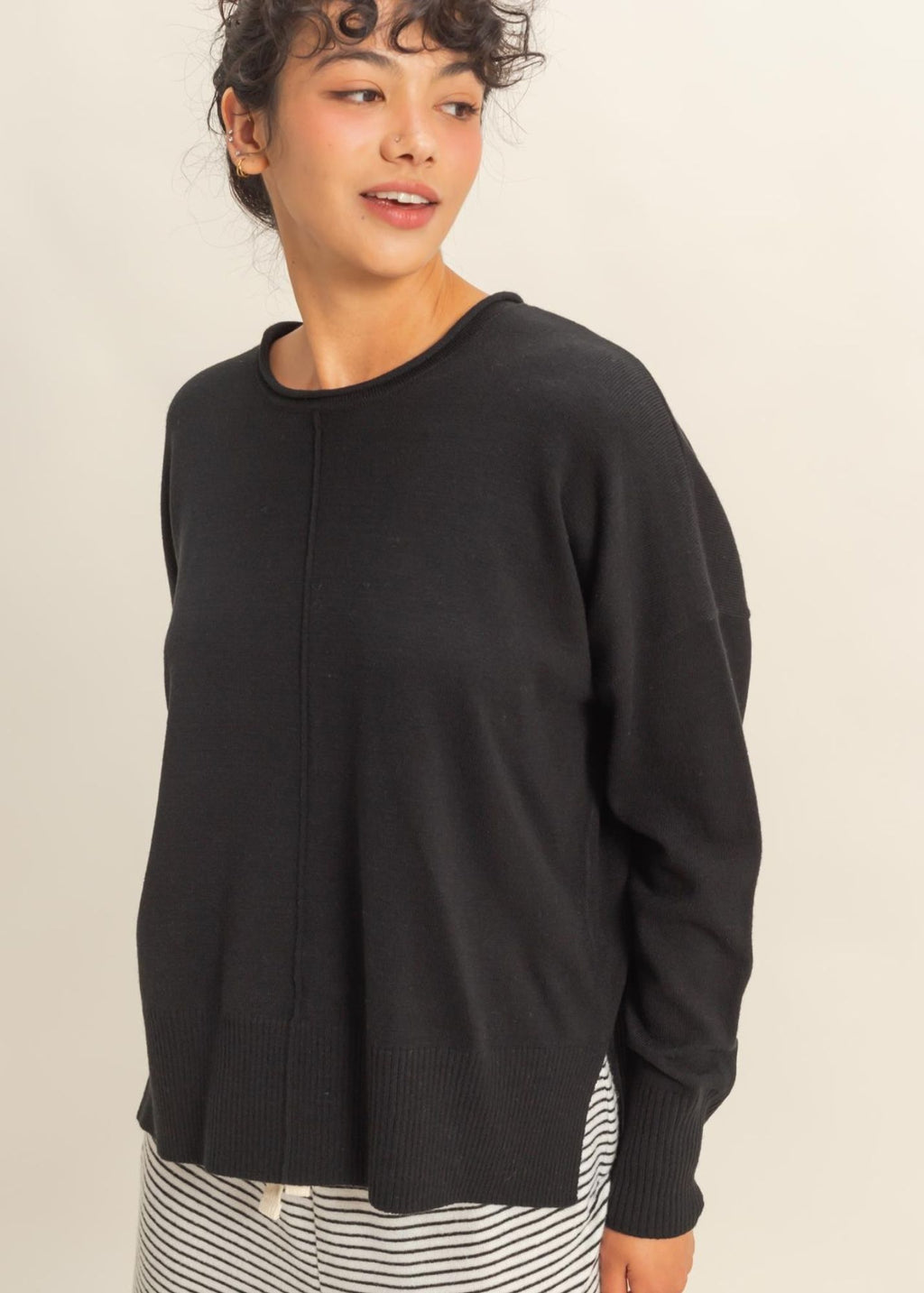 Sabrina Drop Shoulder Sweater