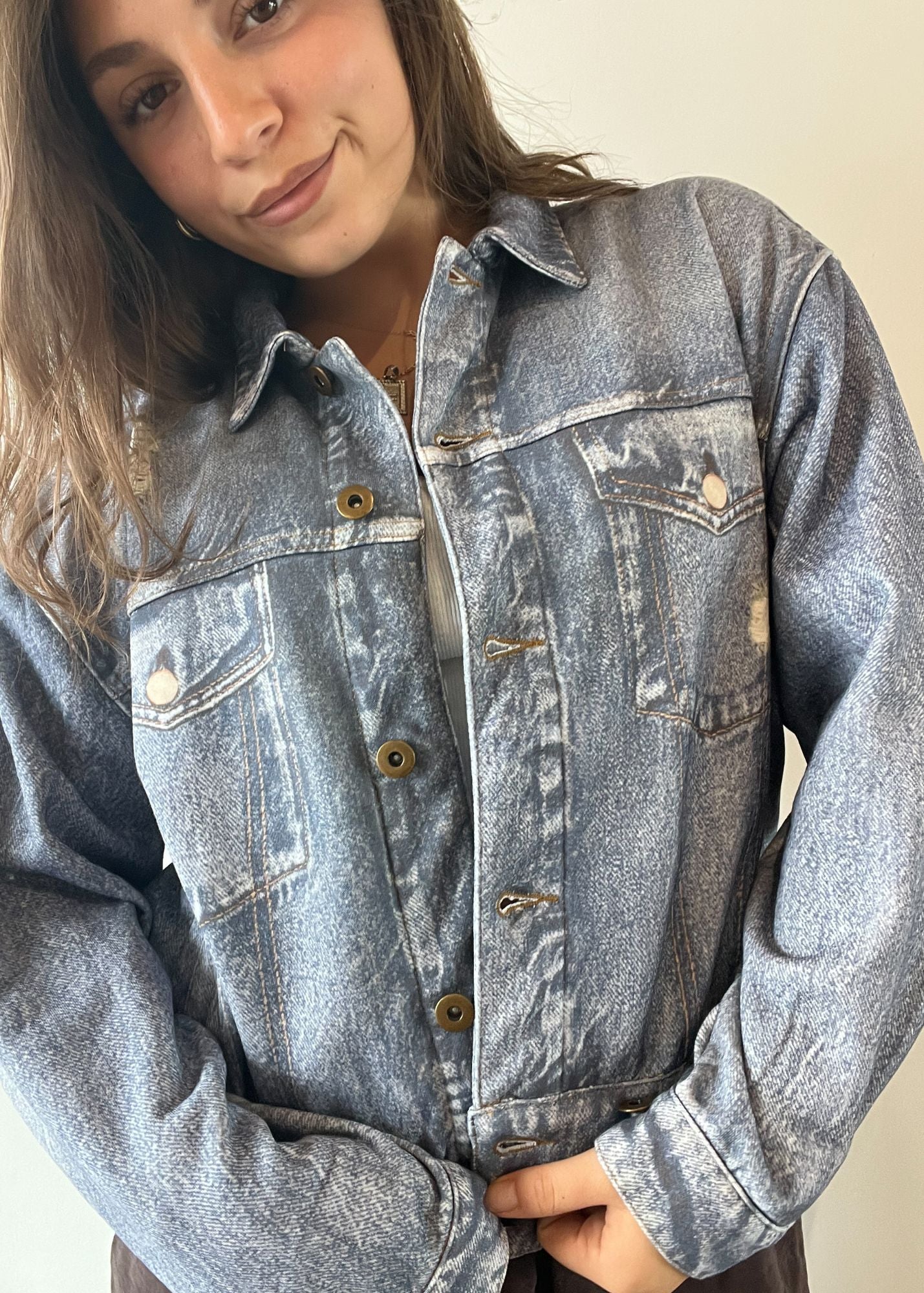 Maddison Fleece Crop Jacket