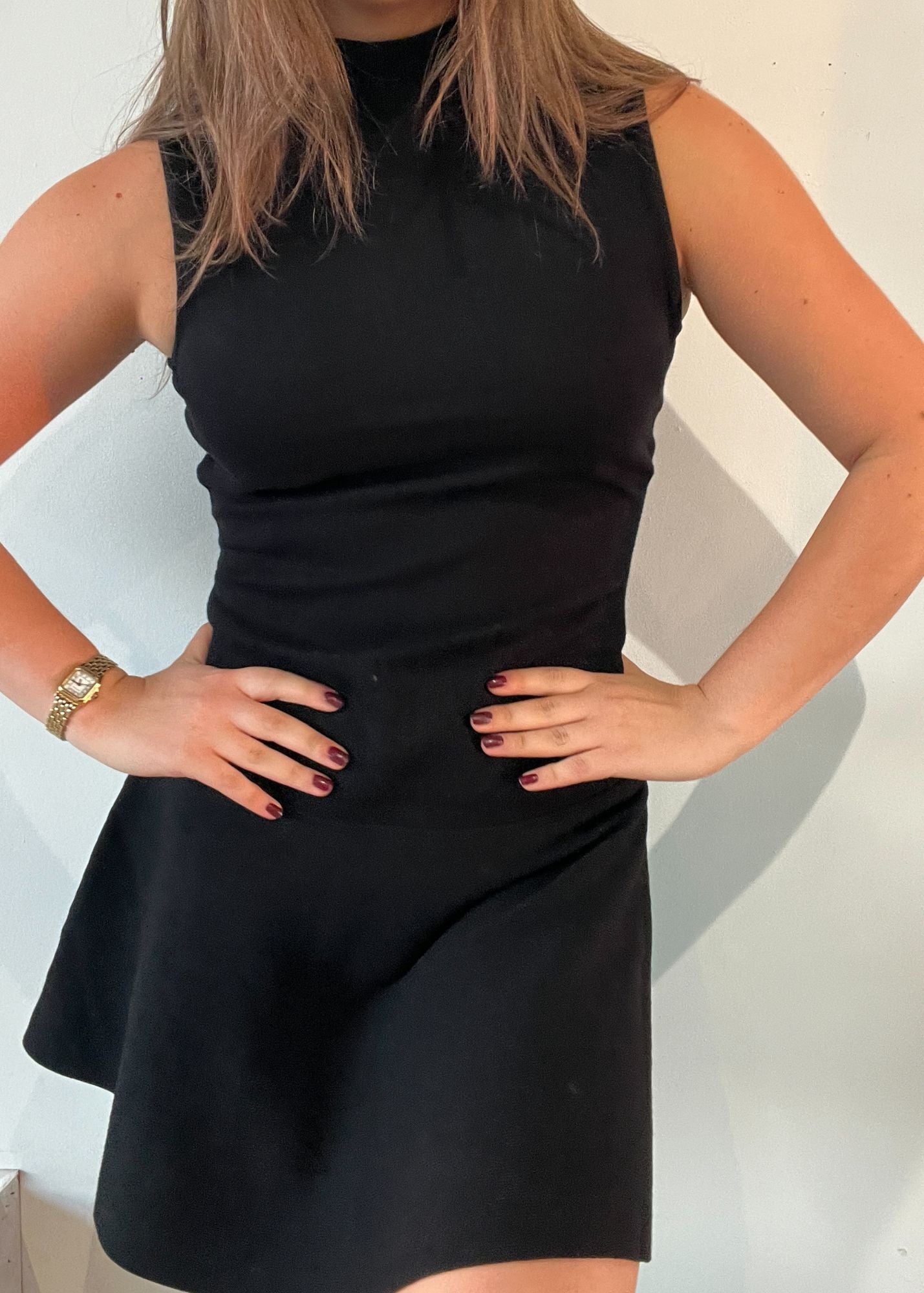 Breslin Sweater Dress - Black XS Breslin Sweater Dress - Black XS