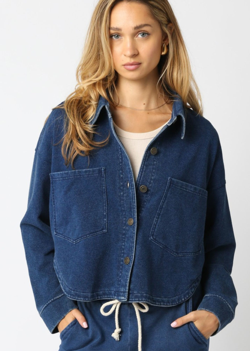 Khissy Crop Shirt - Clothes Horse