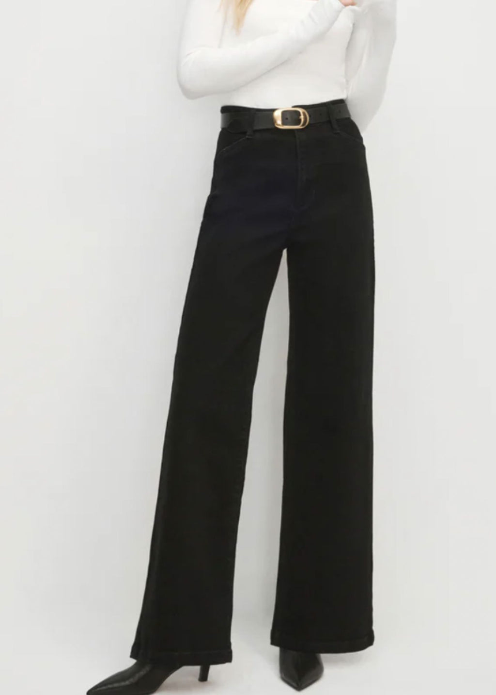 The Mischa Super High Rise Wide Leg Ankle