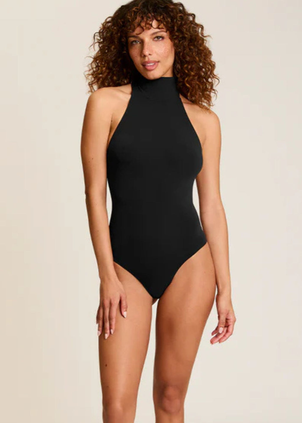 Ballet Turtleneck Halter Bodysuit