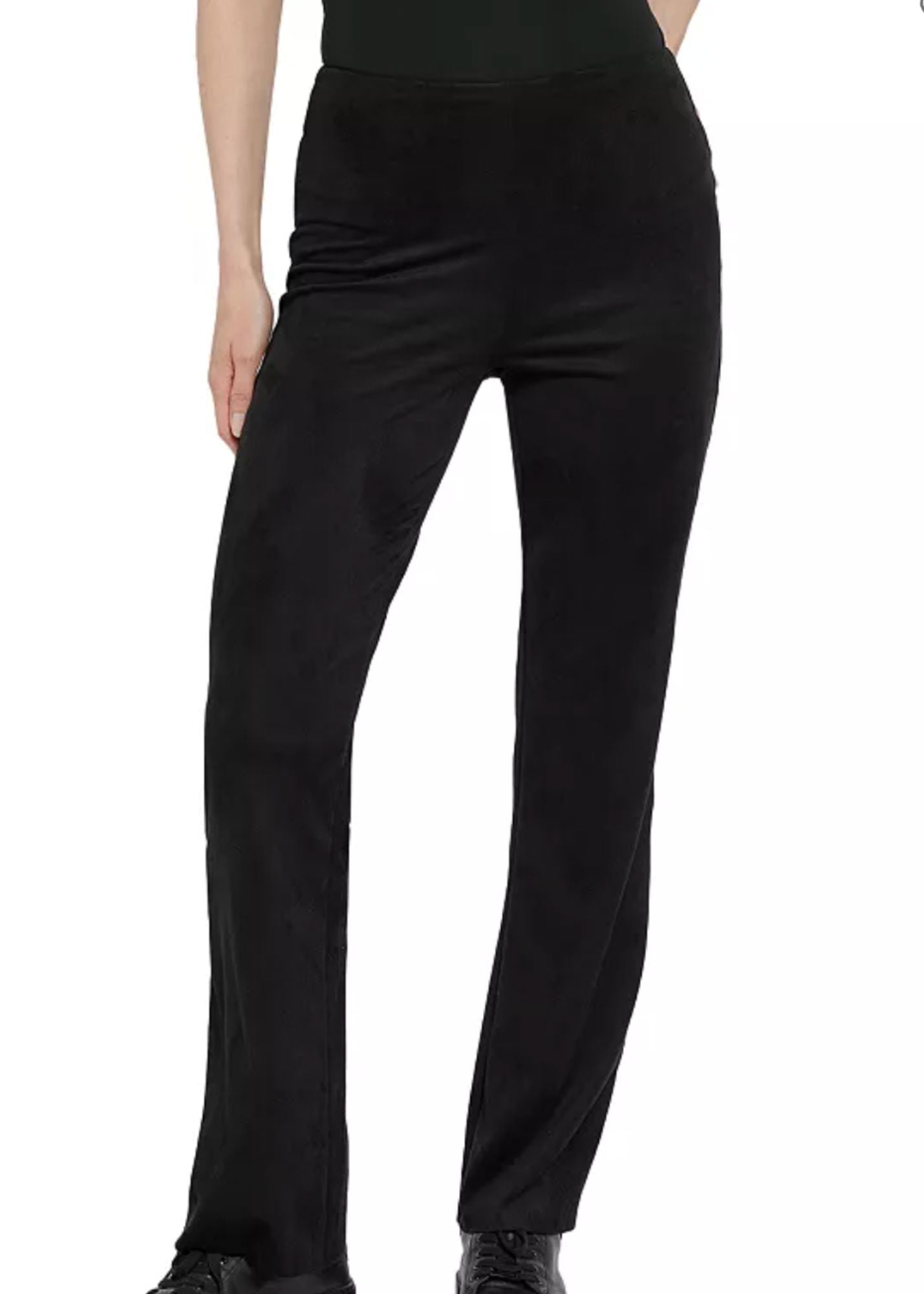 Jesse Vegan Suede Baby Bootcut Pants