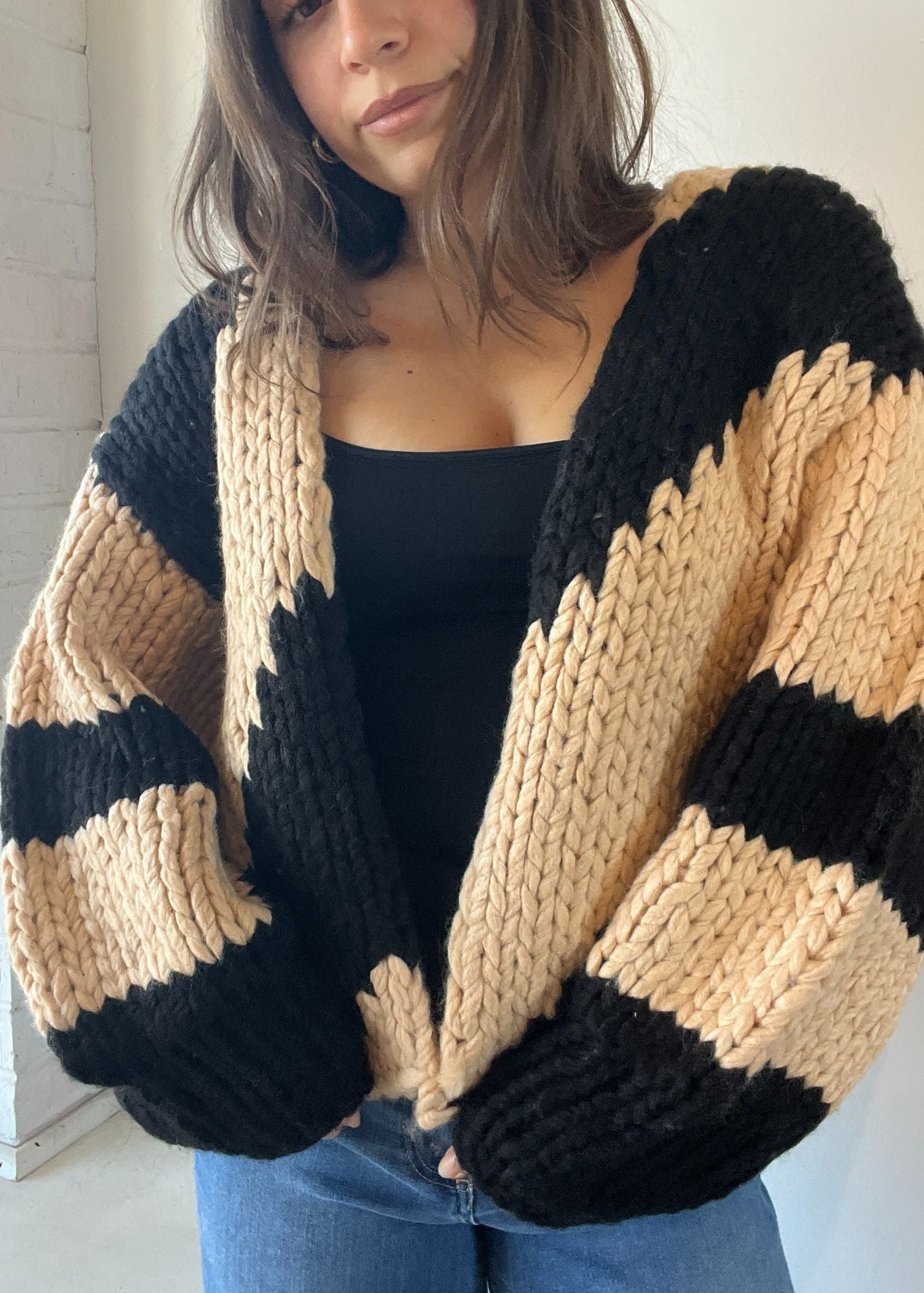 Makayla Chunky Sweater Cardigan