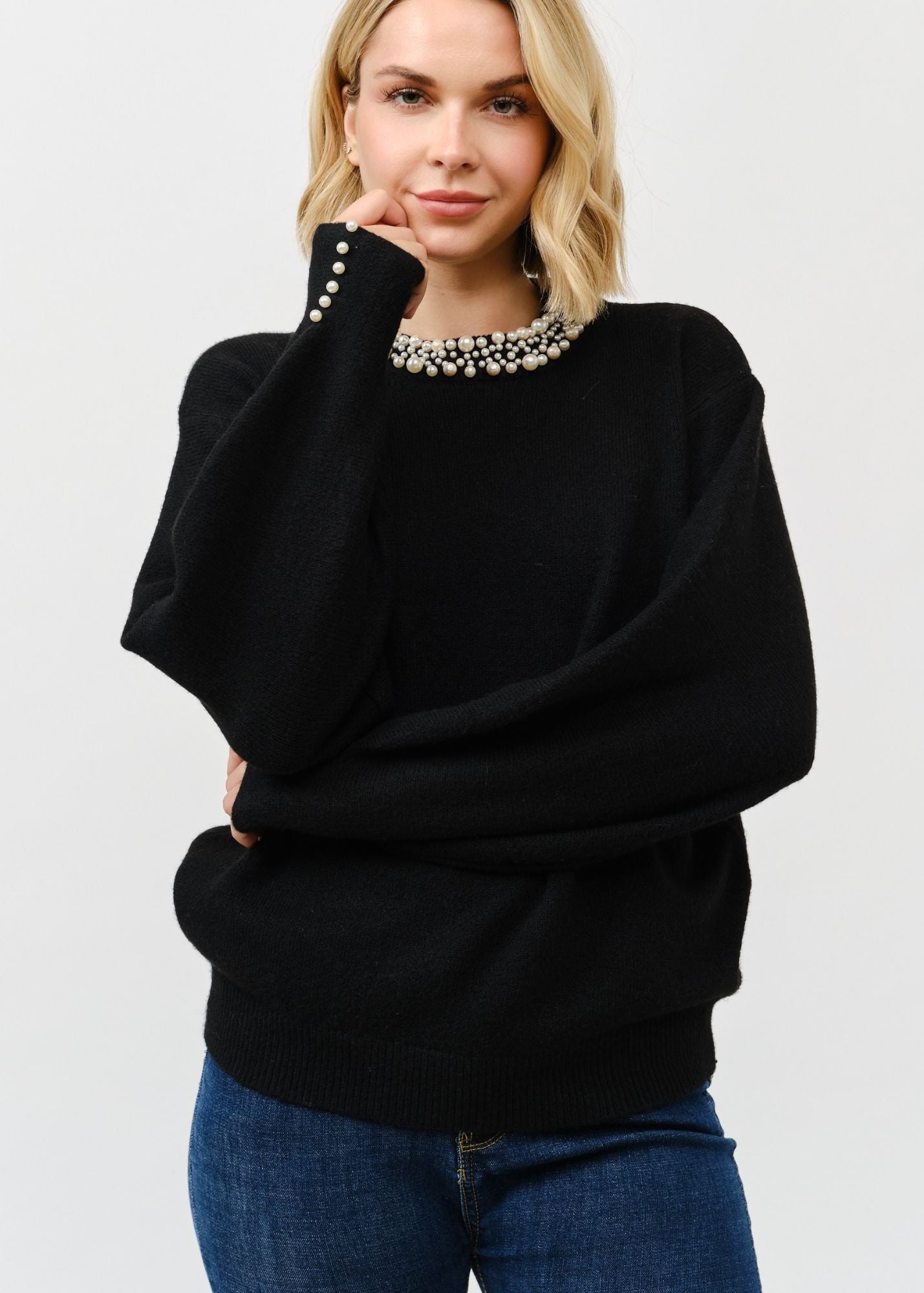 Penelope Pearl Sweater