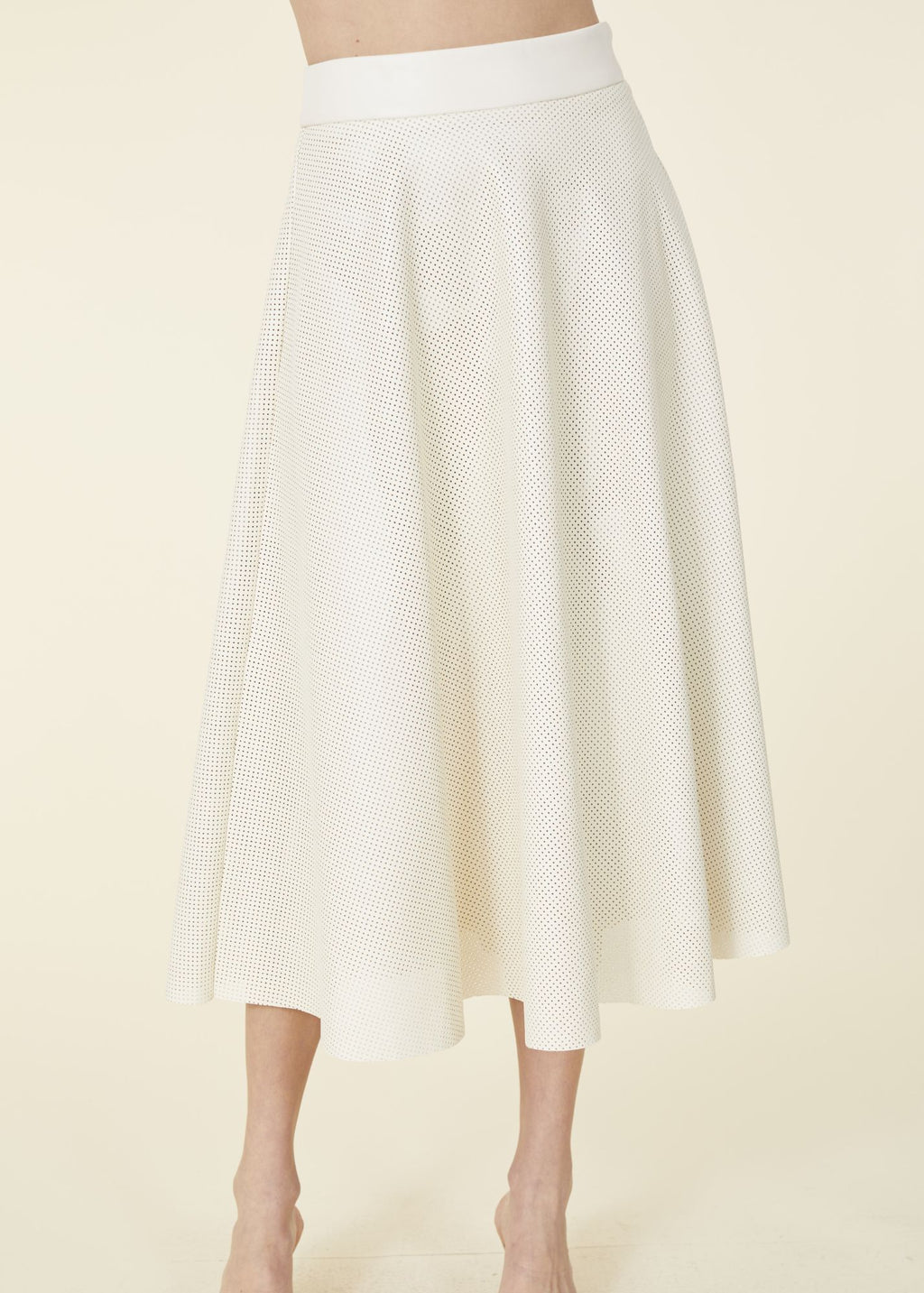 Cordelia Vegan Leather Midi Skirt