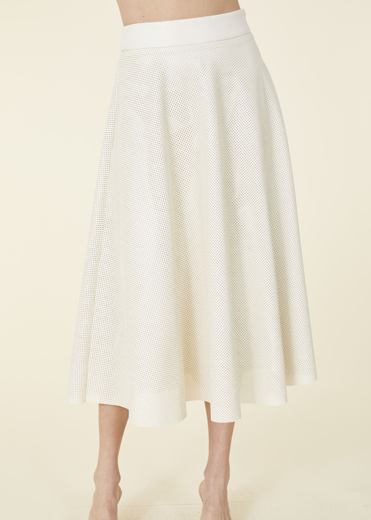 Cordelia Vegan Leather Midi Skirt