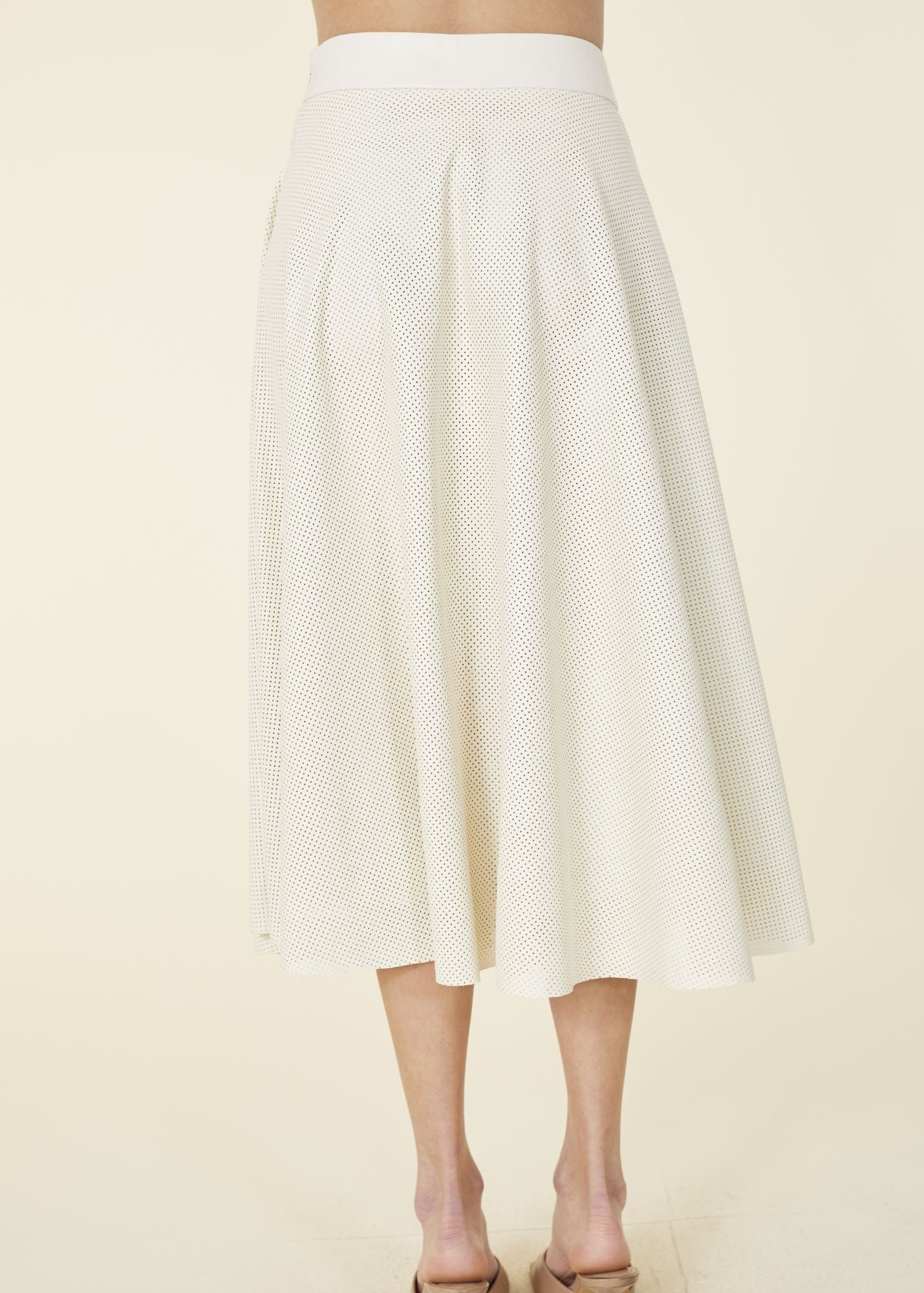 Cordelia Vegan Leather Midi Skirt