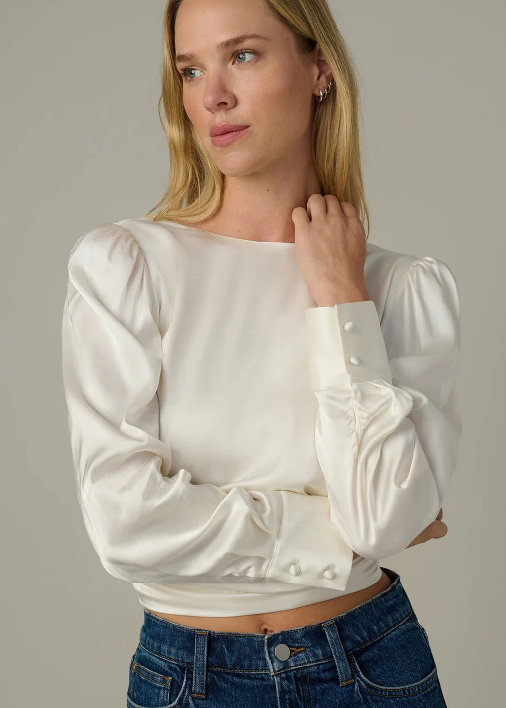 The Marie Tie Back Blouse