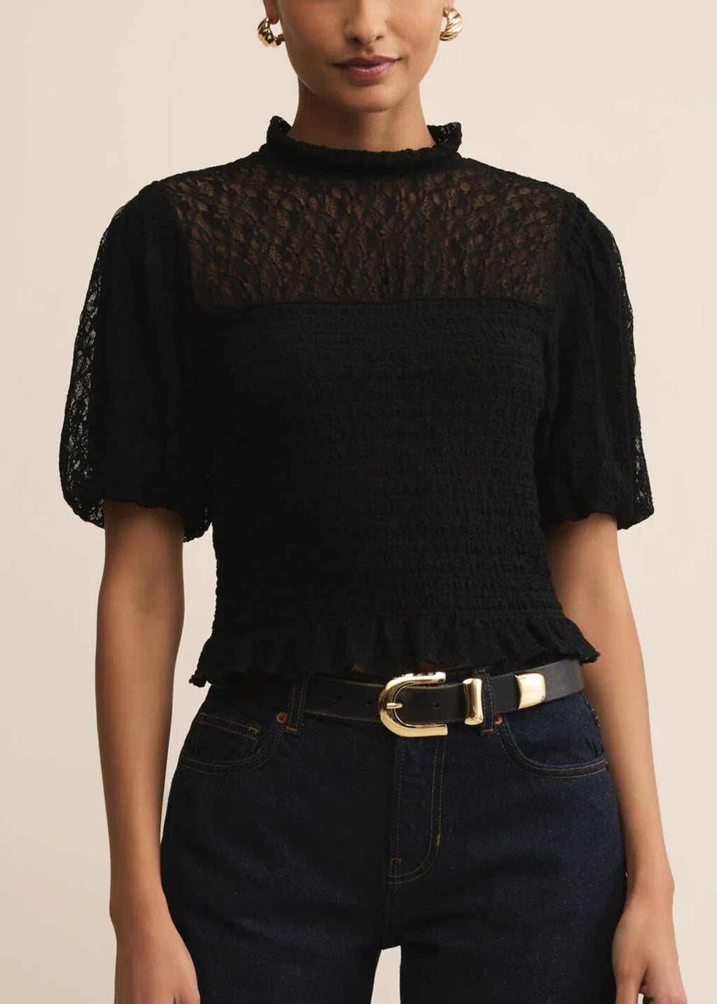 Glimpse Lace Top - Clothes Horse
