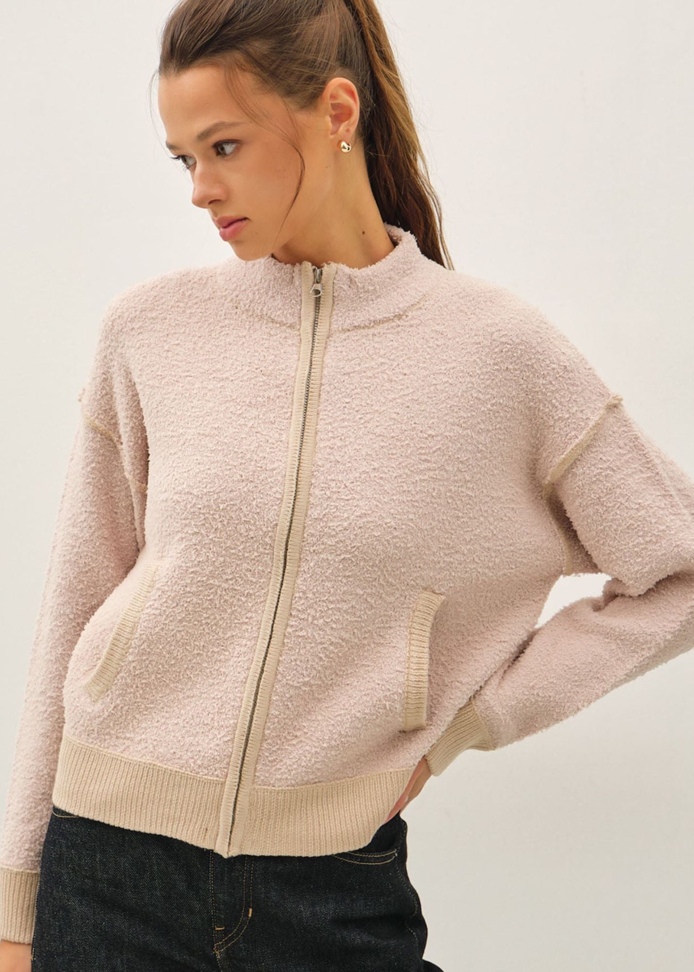 Shepra Zip Sweater