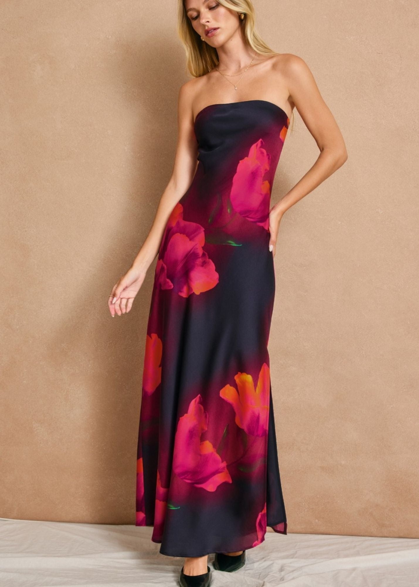 Prism Bloom Maxi Dress