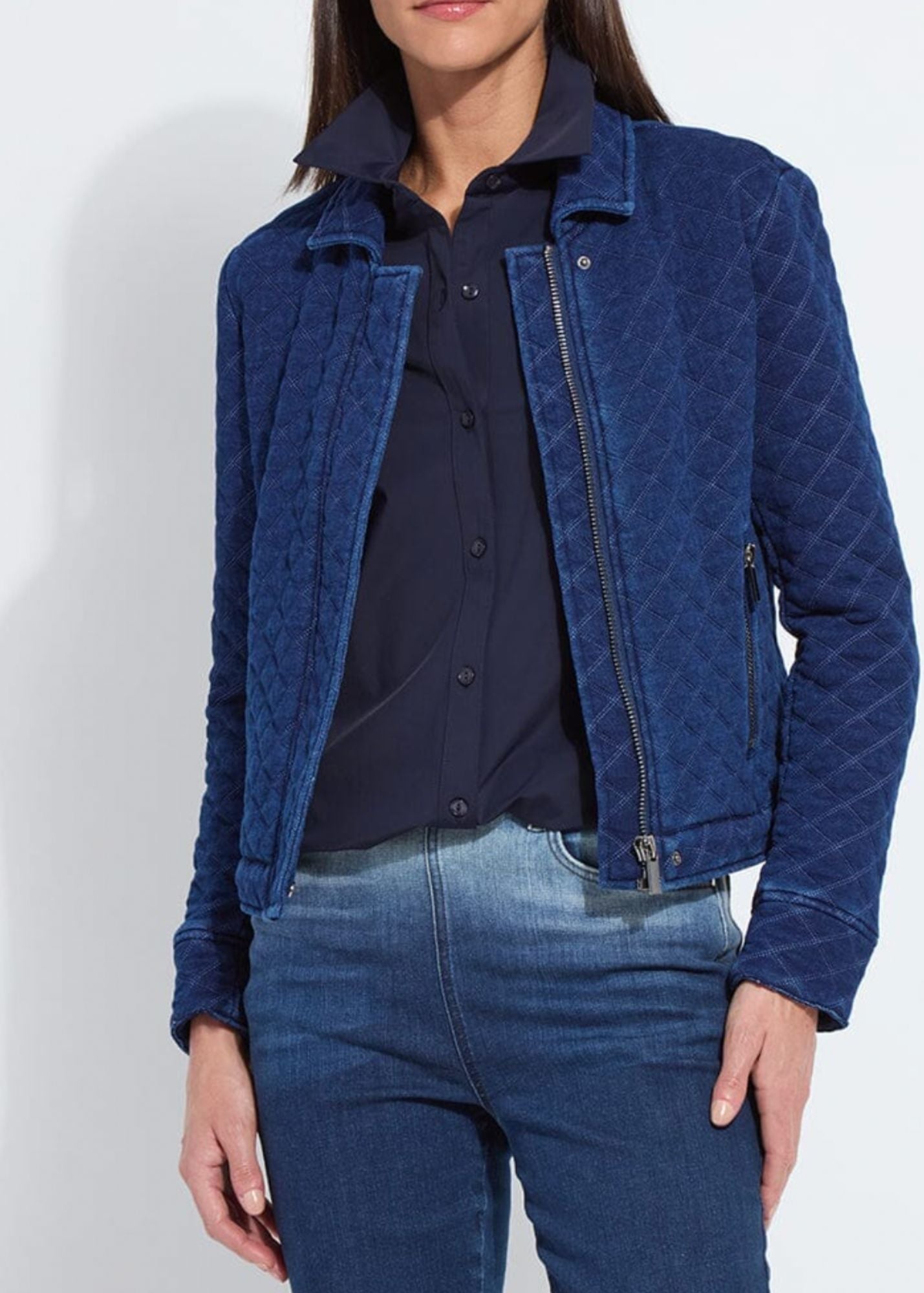 Elora Quilted Jersey Jacket