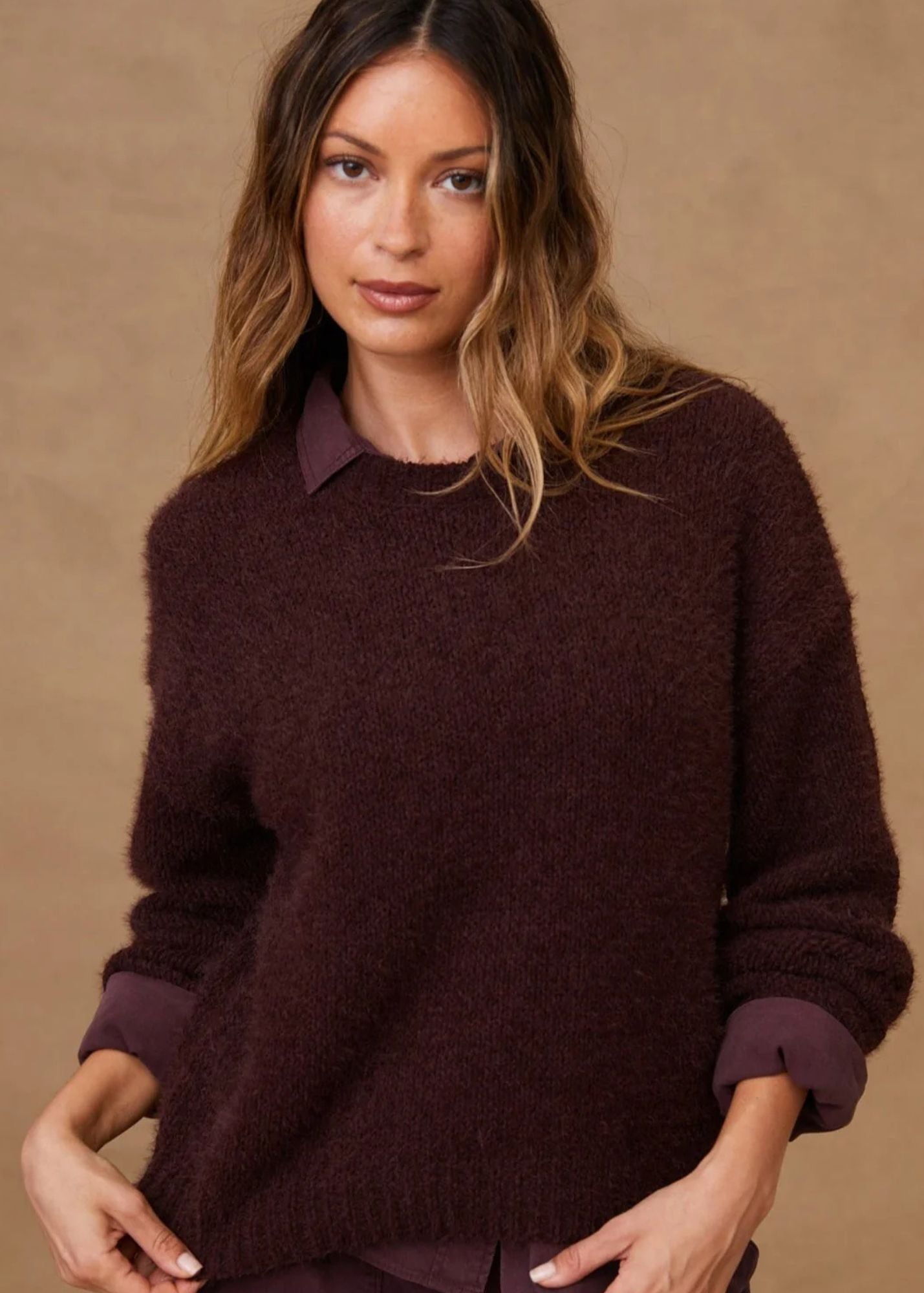 Drop Shoulder Sweater