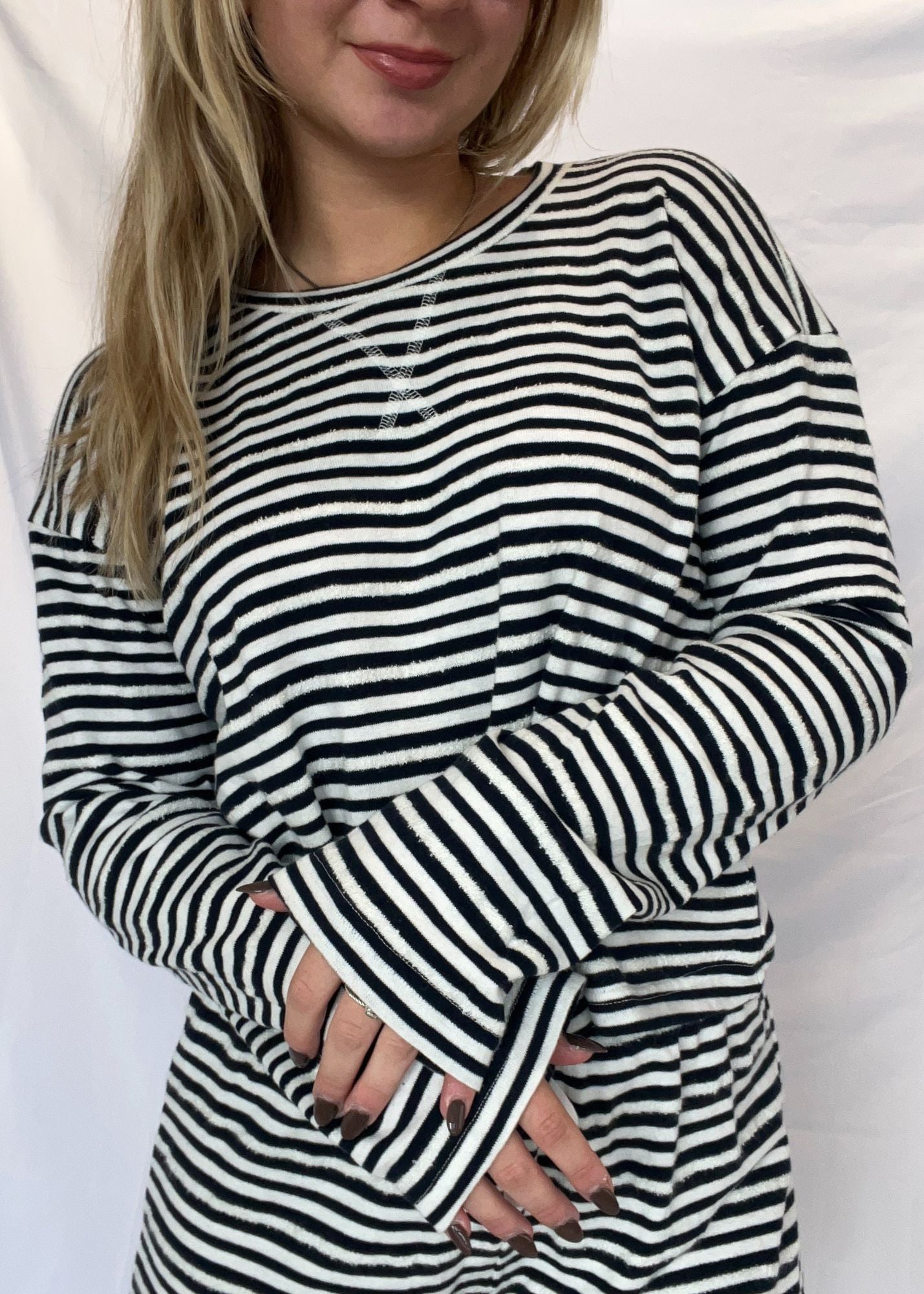 Drop Shoulder Pullover