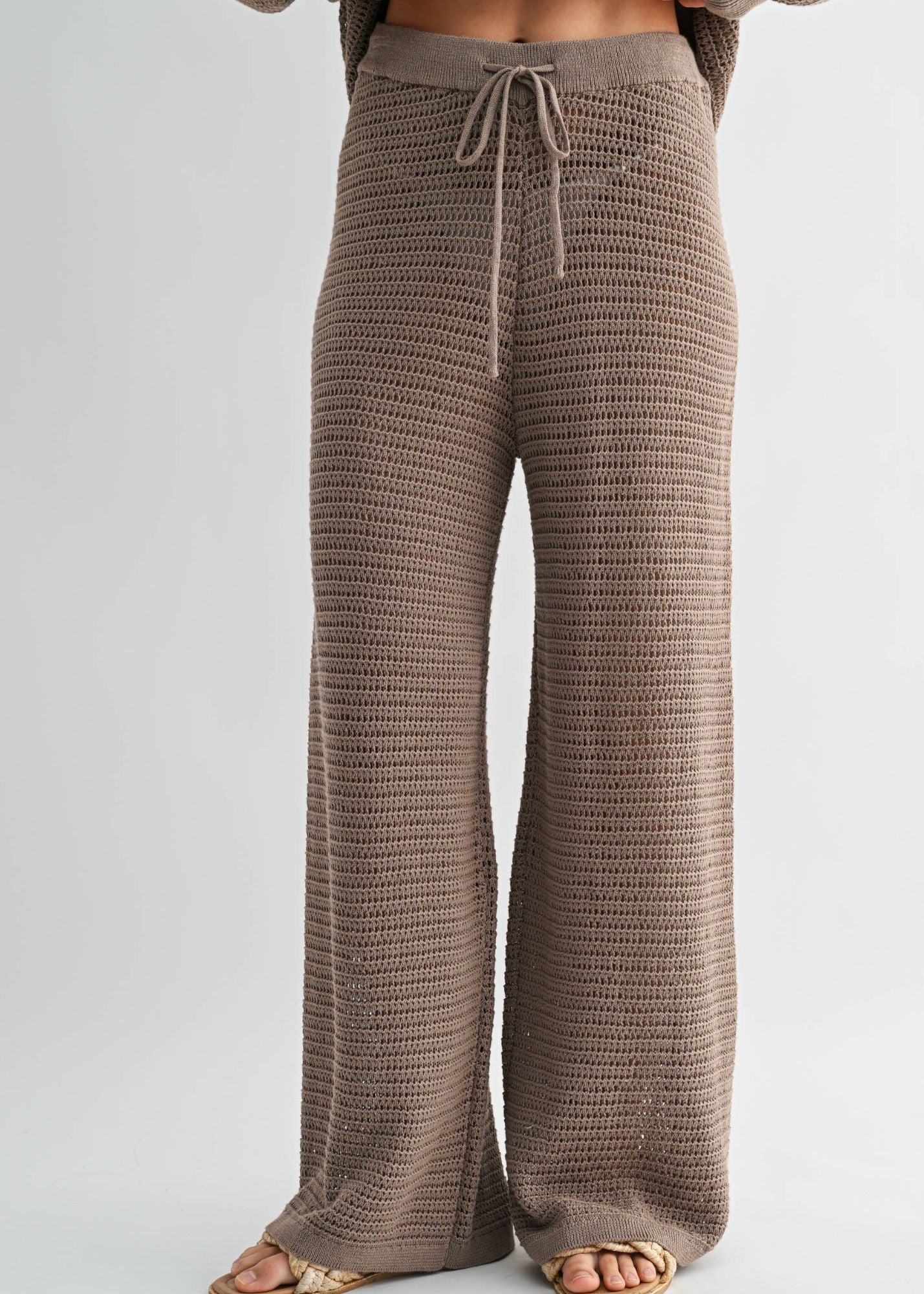Breezy Crochet Wide Leg Pant
