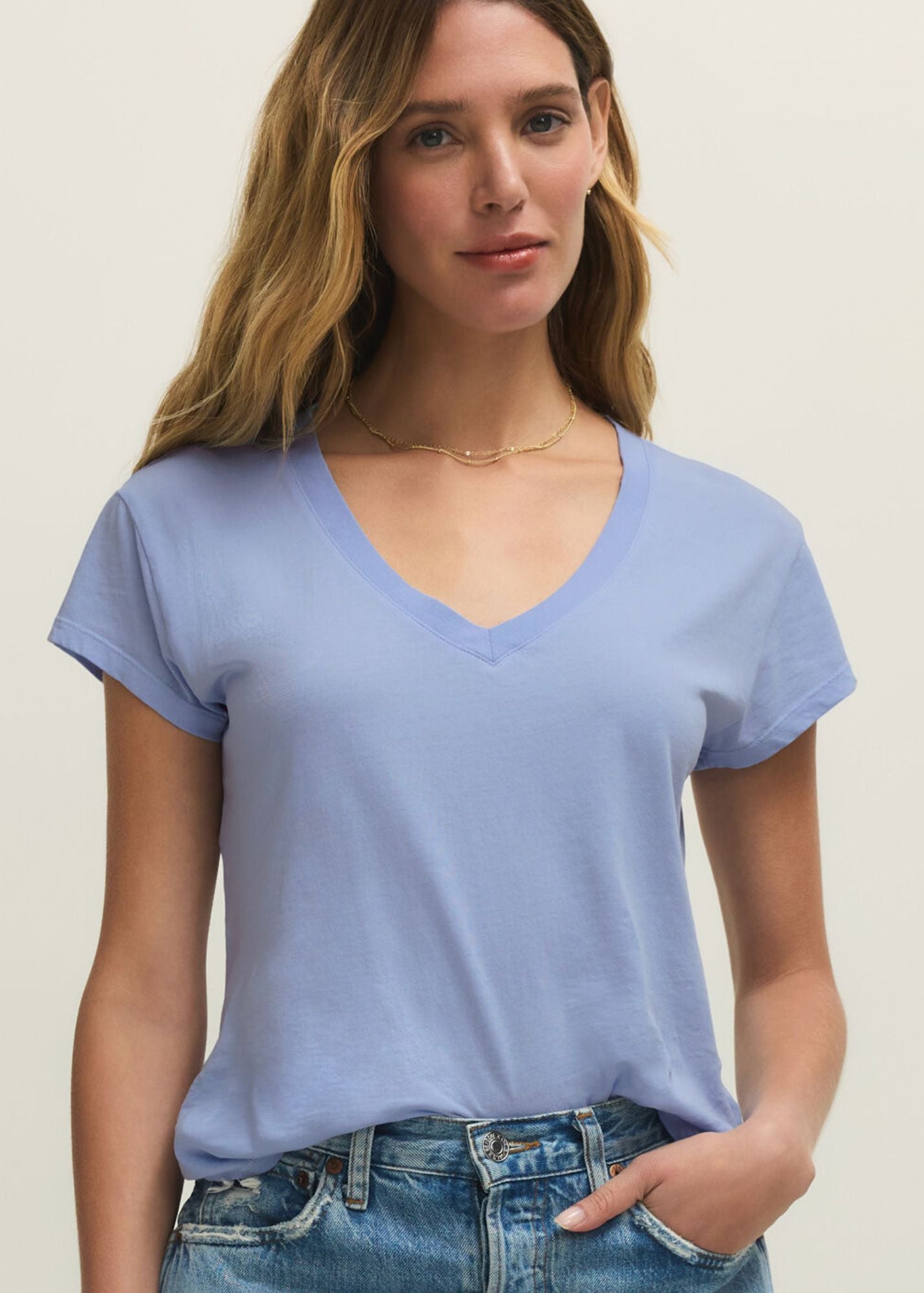 Modern V Neck tee