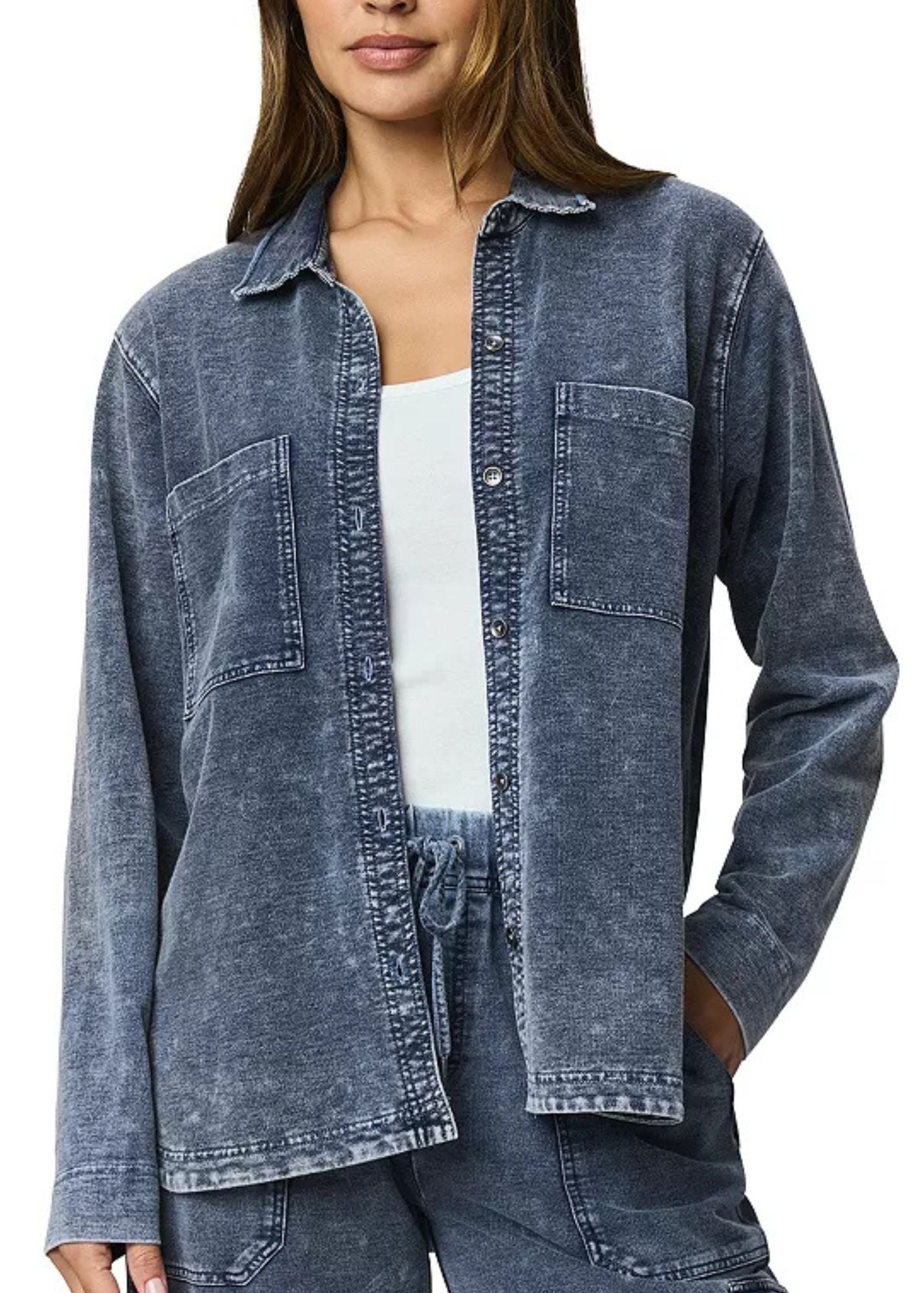 Gwen Terry Button Front Shirt