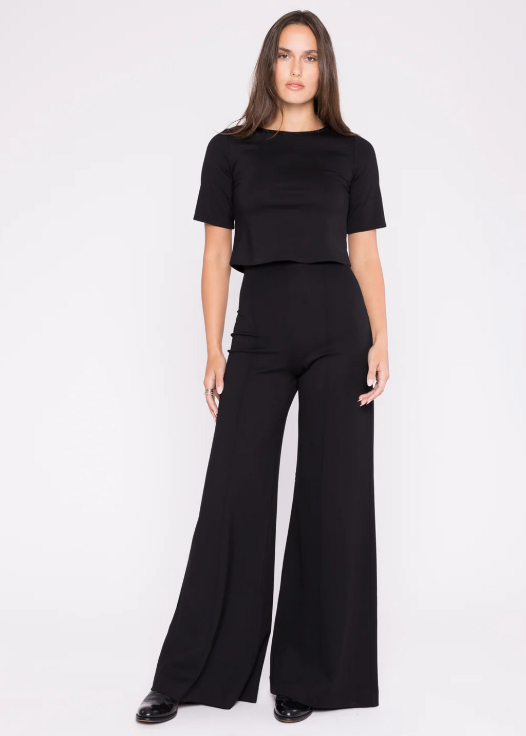 Mika Ponte Wide Leg Pant