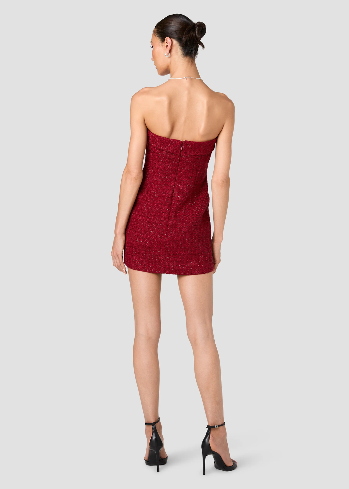 Shante Shimmer Tweed Dress