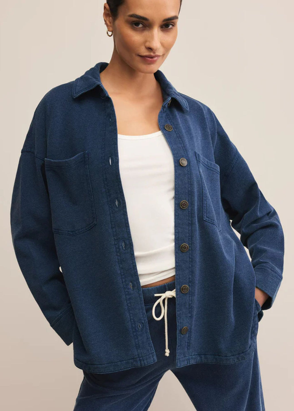 All Day Knit Denim Jacket