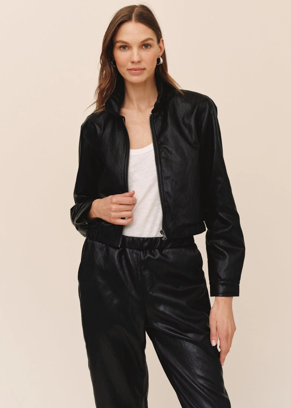 Crop Bomber Jacket