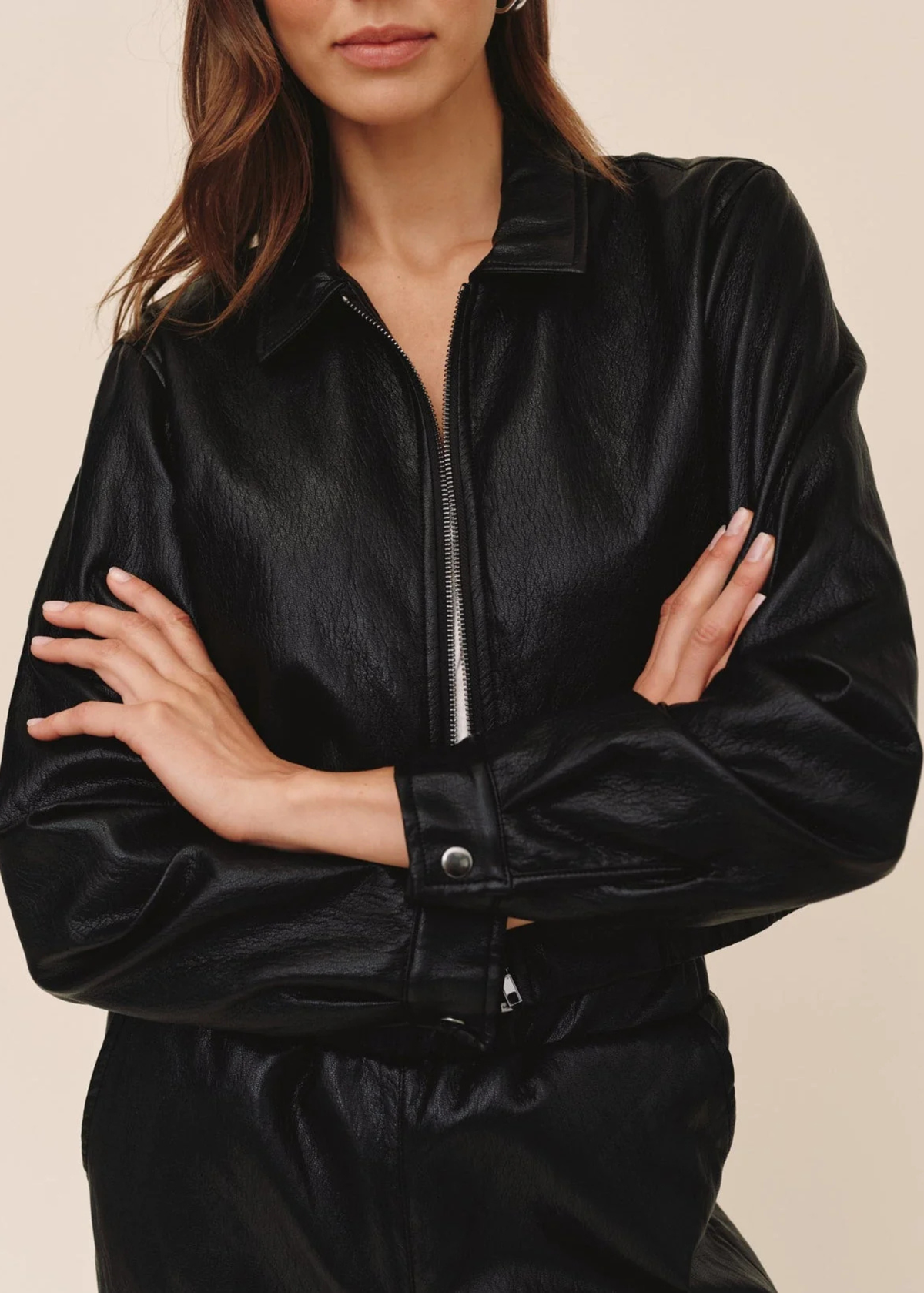 Crop Bomber Jacket