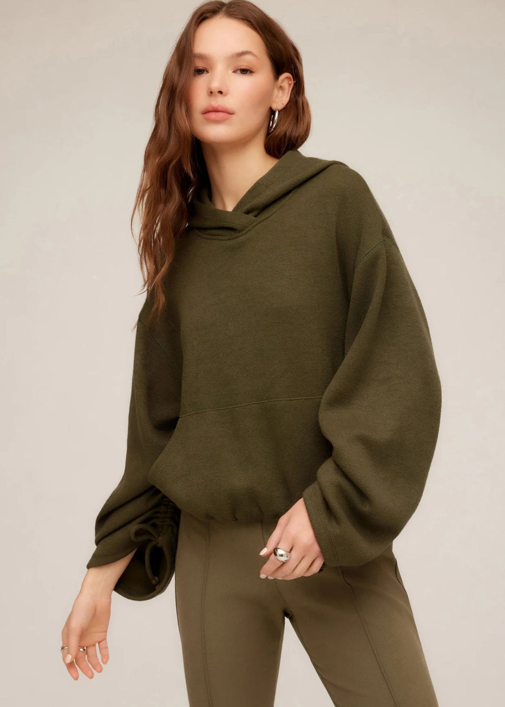 Makenna Bubble Sweatshirt