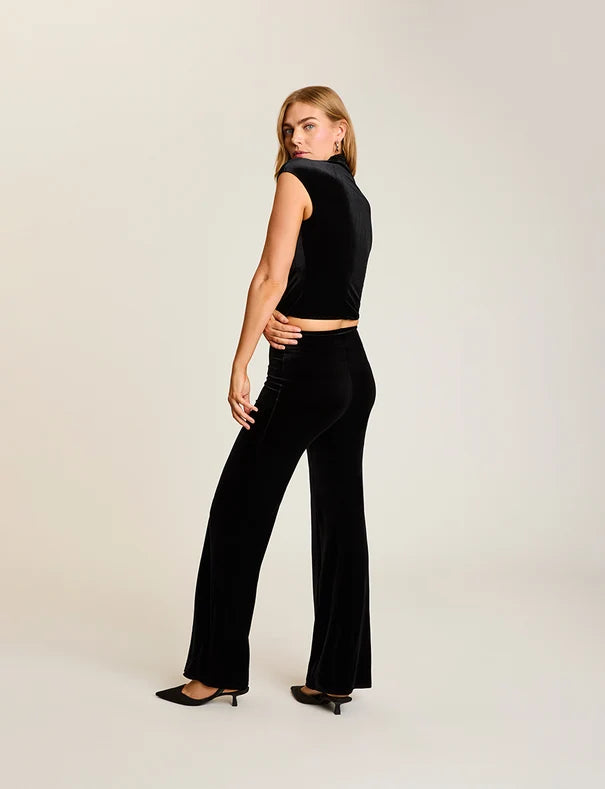 Velvet Wide Leg Pant