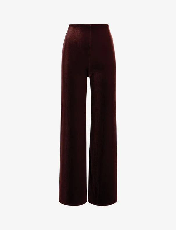 Velvet Wide Leg Pant