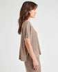 Georgie Rib Short Sleeve Sweater